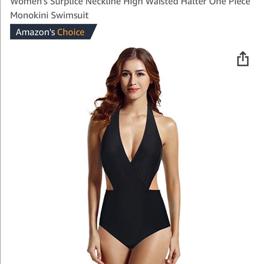 NWT black minokini